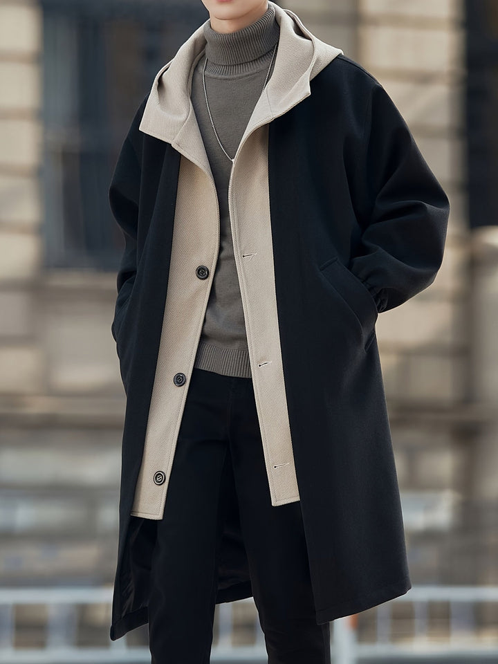 Nathaniel | Refined Mid-Length Coat