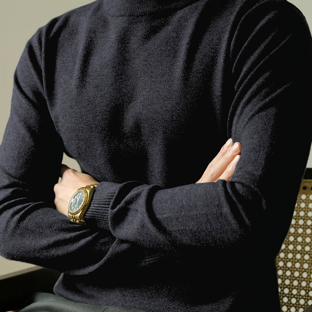 Harlan | Refined High-Neck Sweater