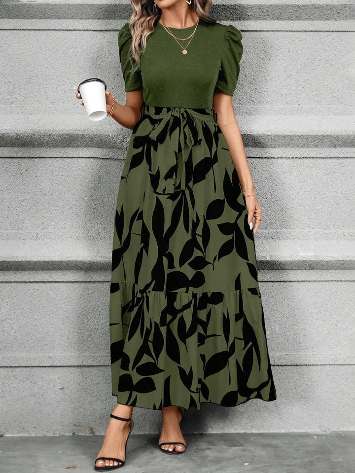 Elena | Floral Print Maxi Dress