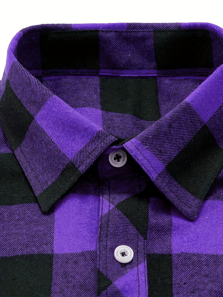 Grady | Classic Plaid Button-Up Shirt