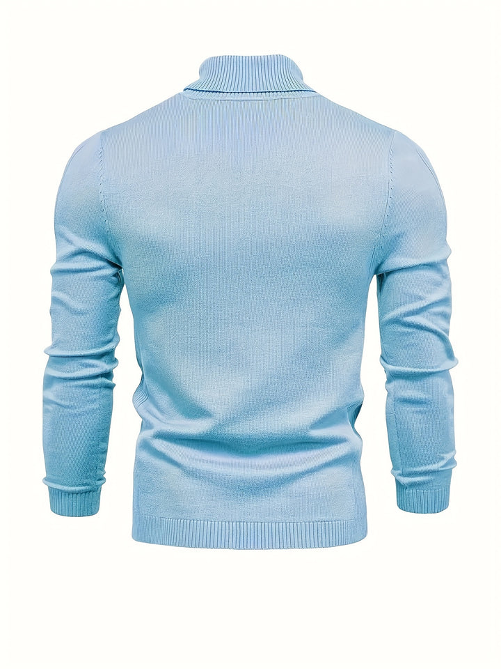 Callan | Ribbed Roll-Neck Turtleneck