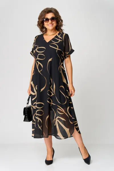 Emillia | Cozy Short Sleeve Dress