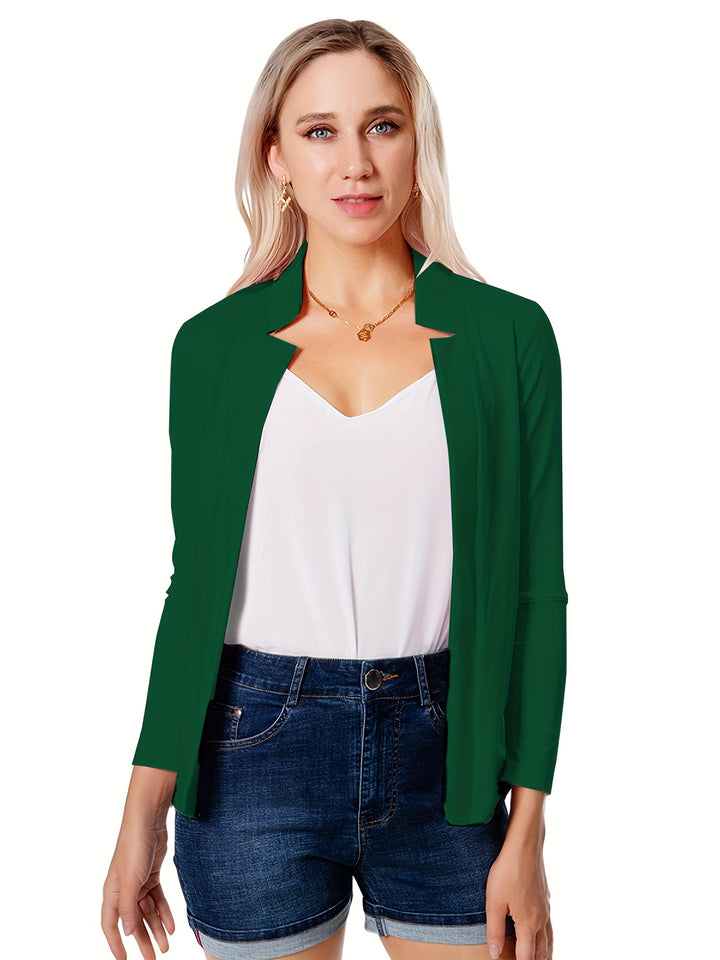 Marguerite | Open Front Tailored Blazer