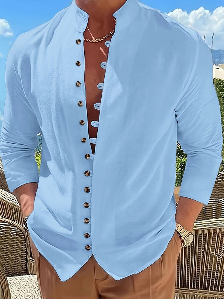 Troy | Stylish Retro Button Shirt