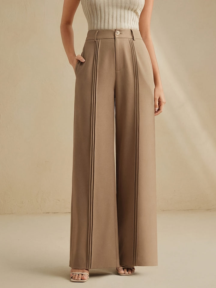 Miriam | Pleated Wide-Leg Pants