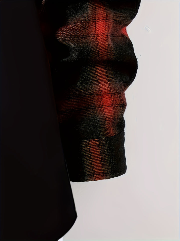 Curtis | Contrast Panel Casual Shirt