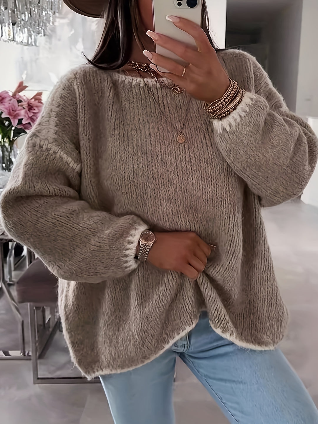 Corinna | Relaxed Boat-Neck Sweater