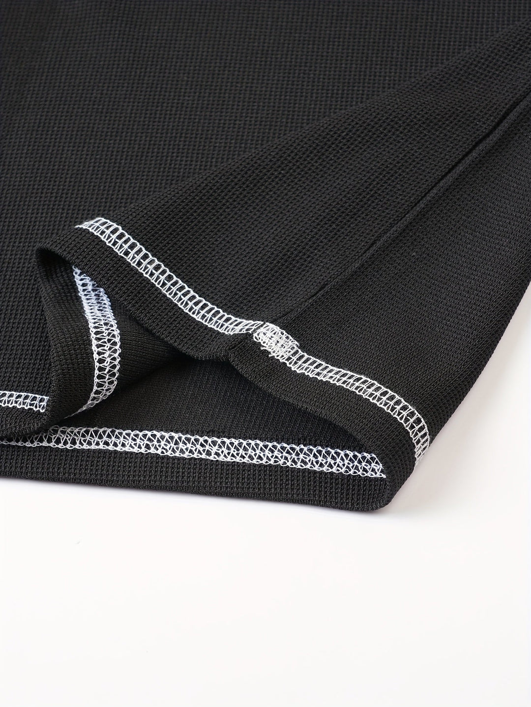 Sawyer | Textured Short Sleeve Henley