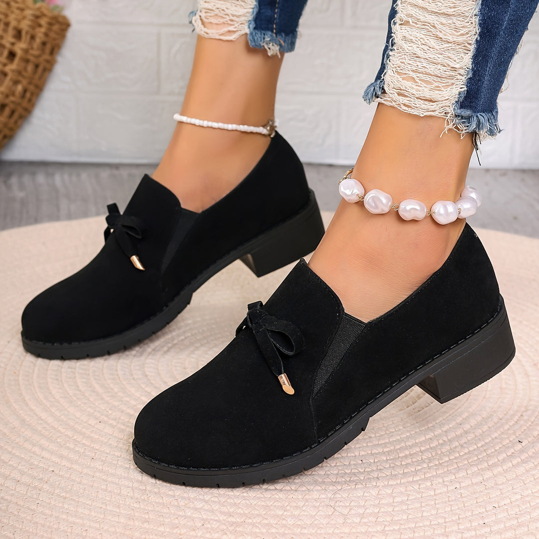 Bellamy | Bow-Detail Slip-On Loafers