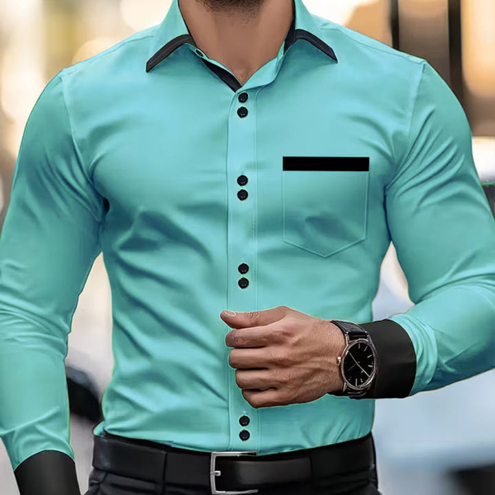 Garrick | Classic Button Collared Fit Shirt