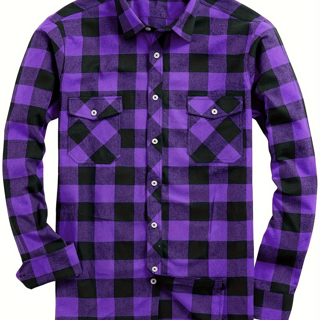 Grady | Classic Plaid Button-Up Shirt