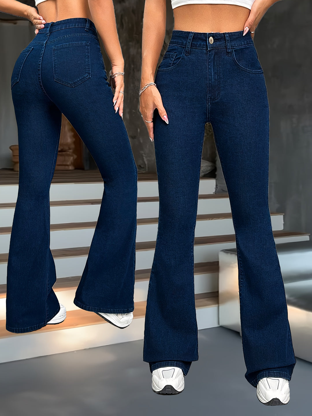Helena | High-Waisted Flared Pants
