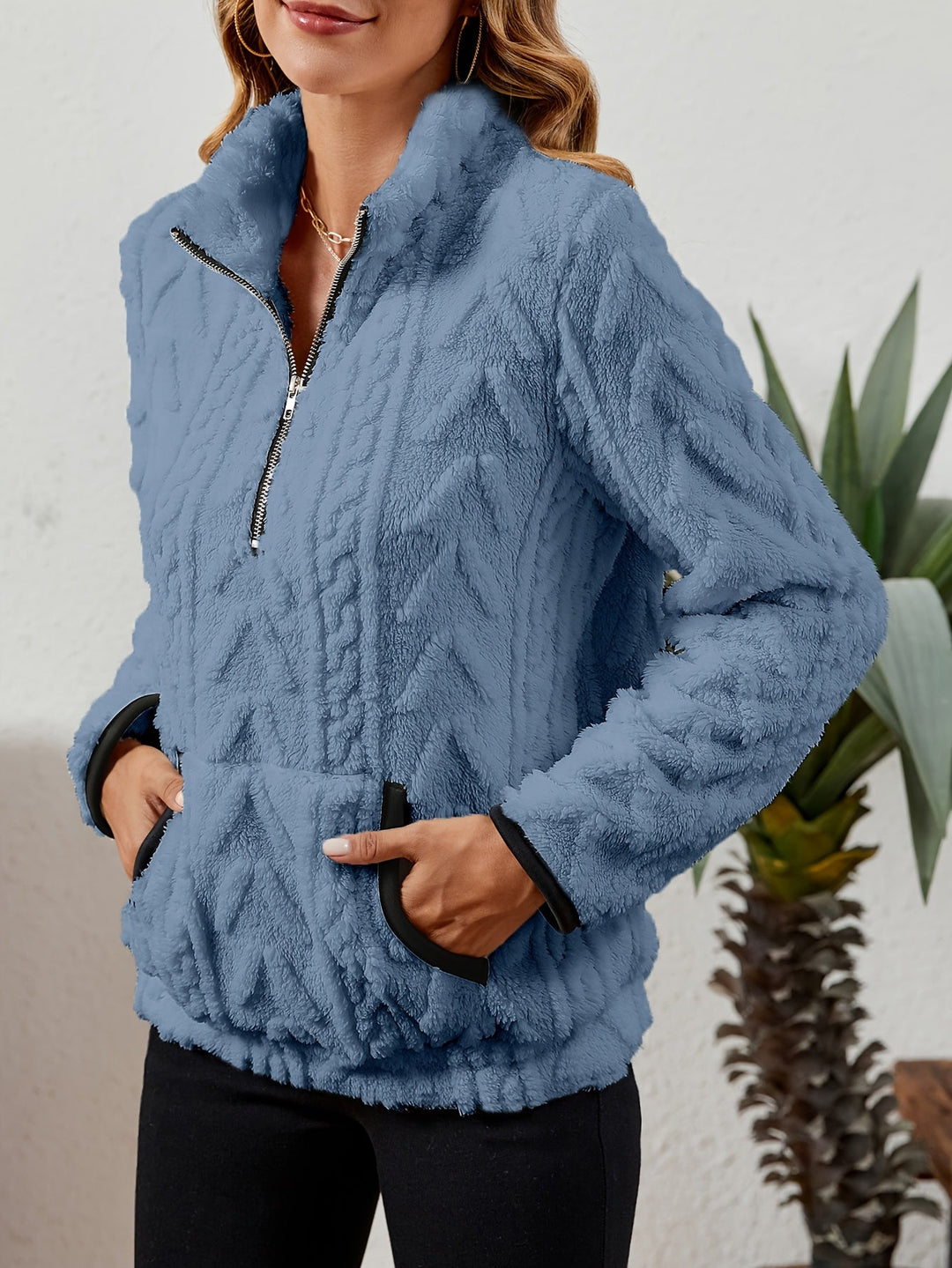 Sabine | Cozy Half-Zip Pullover