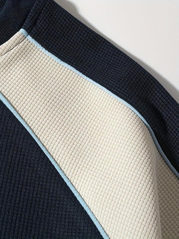 Merrick | Colour-Block Crewneck Sweatshirt