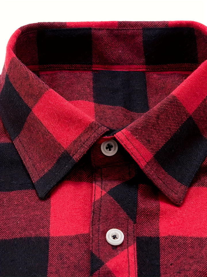 Grady | Classic Plaid Button-Up Shirt