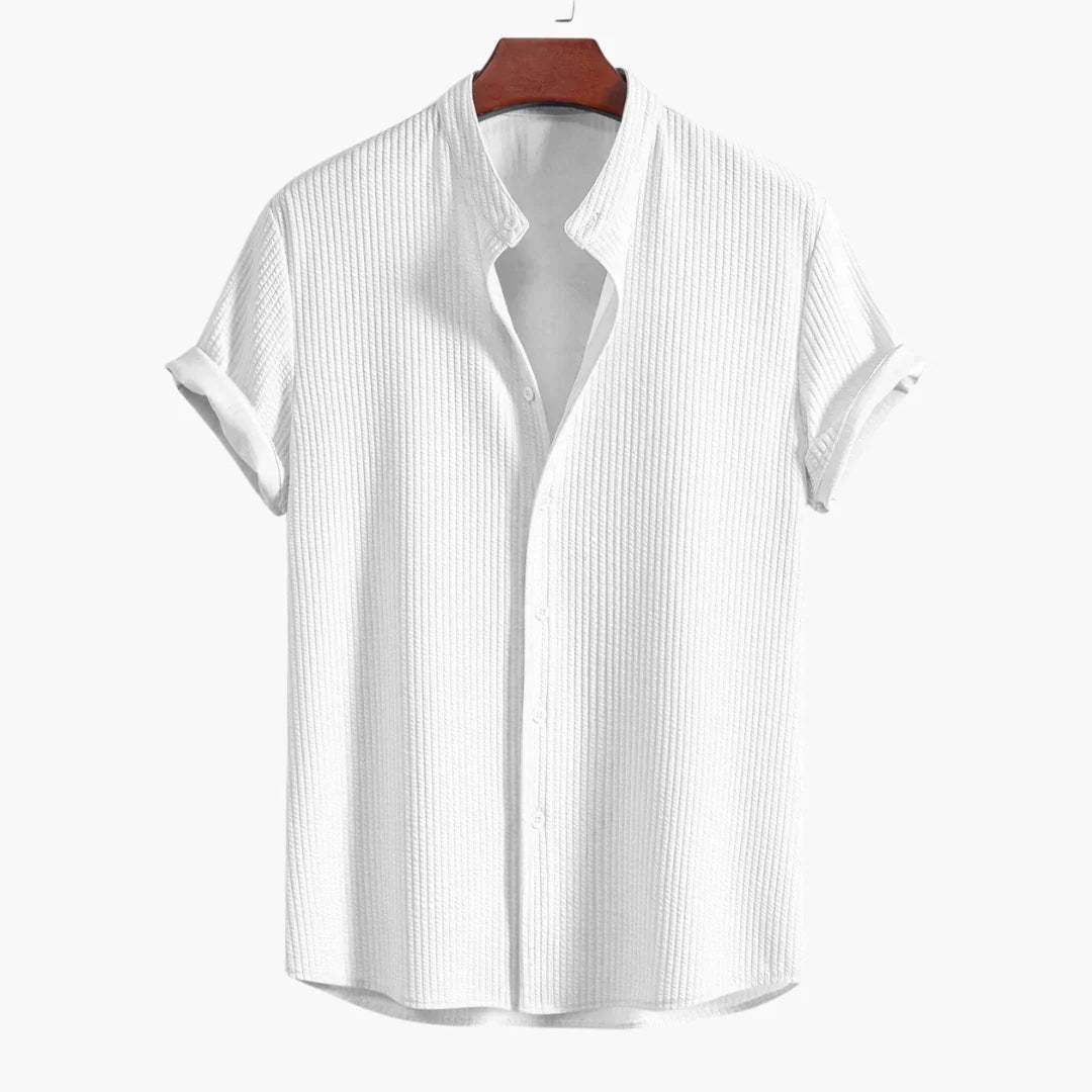 Griffin | Classic Refined Stand-Collar Shirt