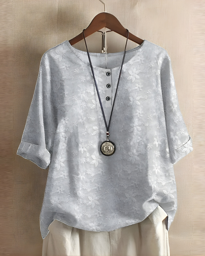 Giovanna | Relaxed Colorful Summer Boho Top