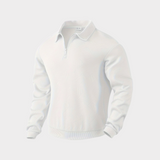 Curtis | Textured Half-Zip Sweater