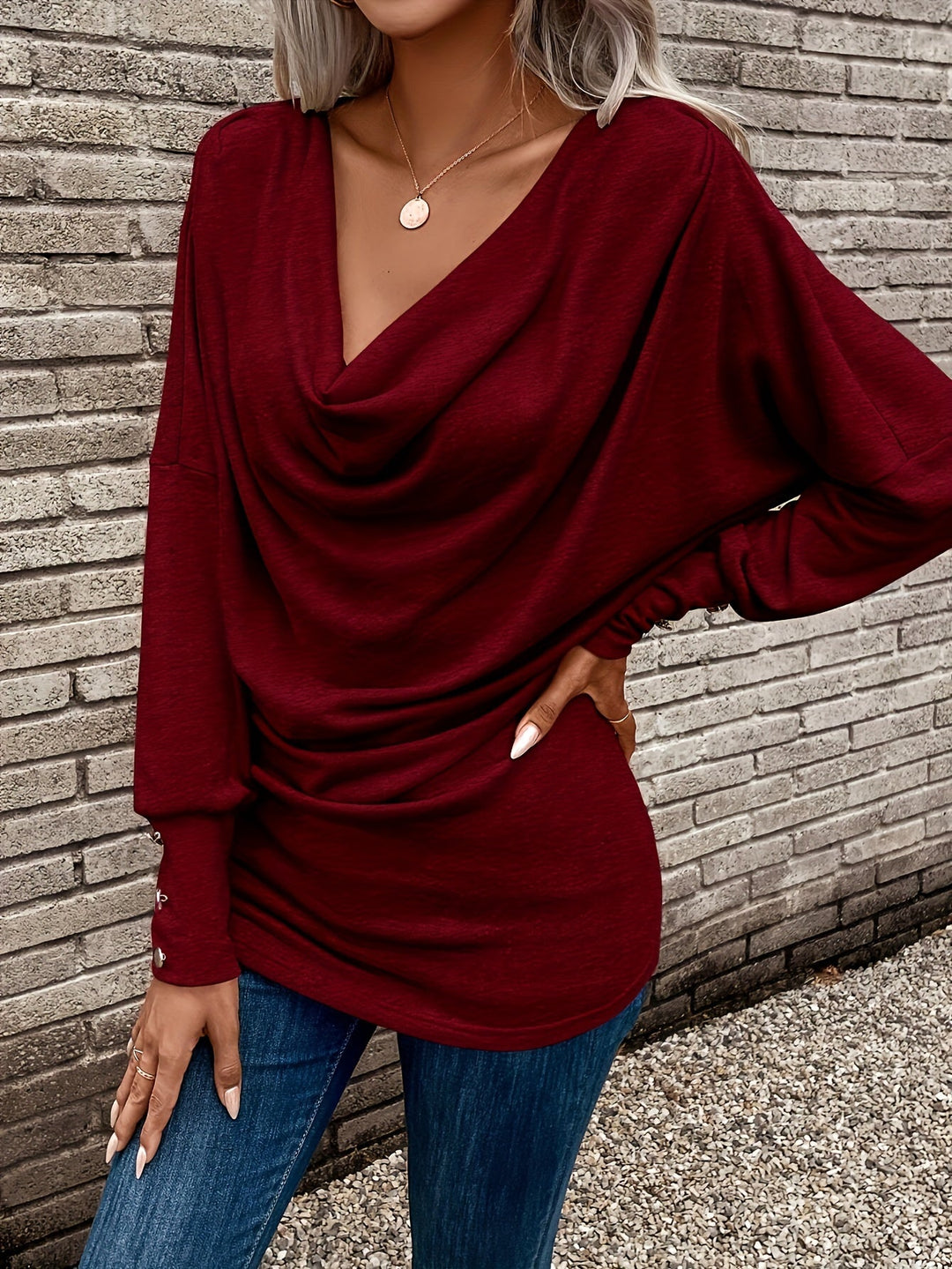 Rebecca | Relaxed Everyday Long-Sleeve Top