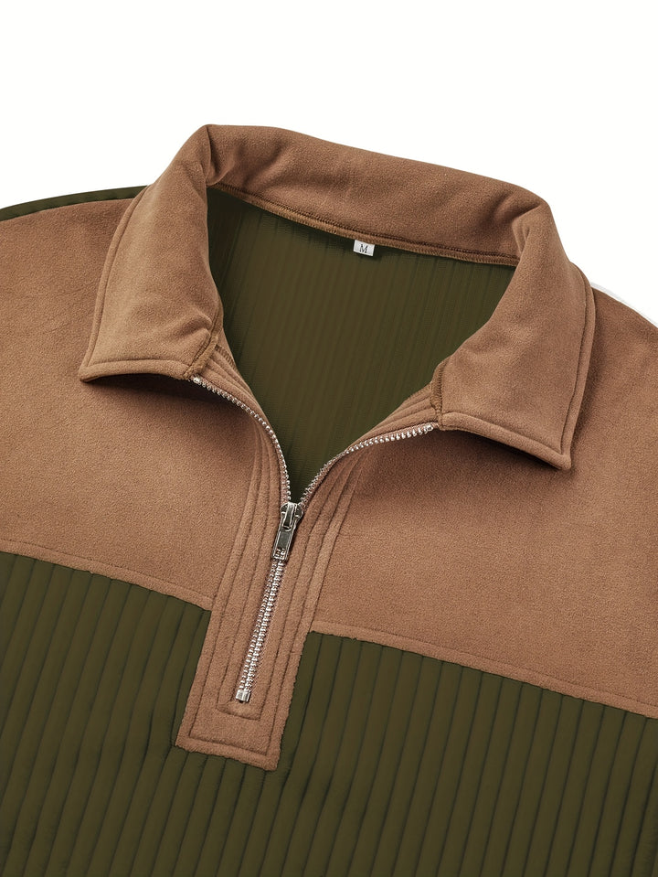 Emory | Refined Quarter-Zip Sweater