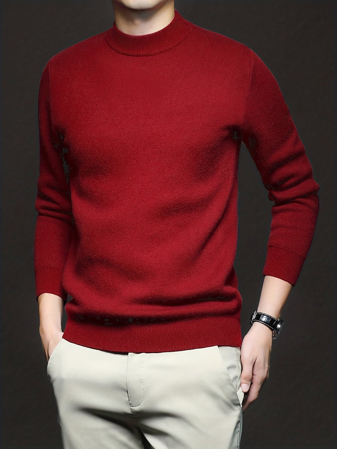 Harlan | Refined High-Neck Sweater