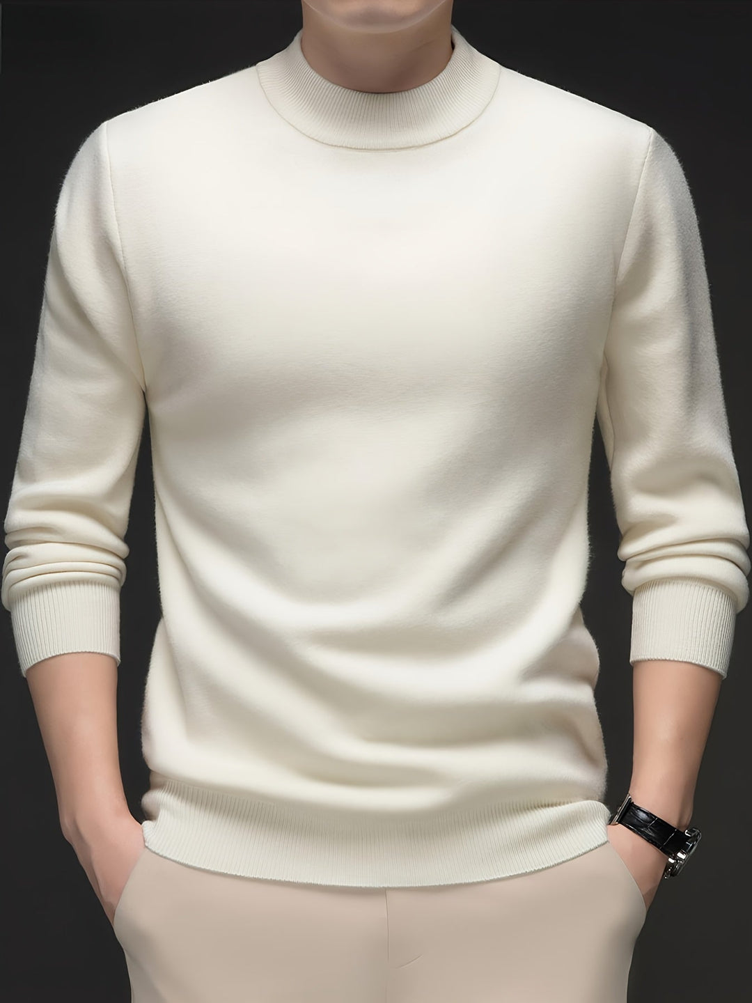 Harlan | Refined High-Neck Sweater