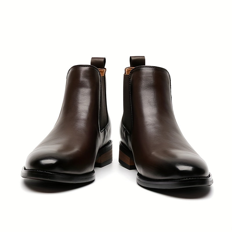 Percy | Refined Pointed Chelsea Boots