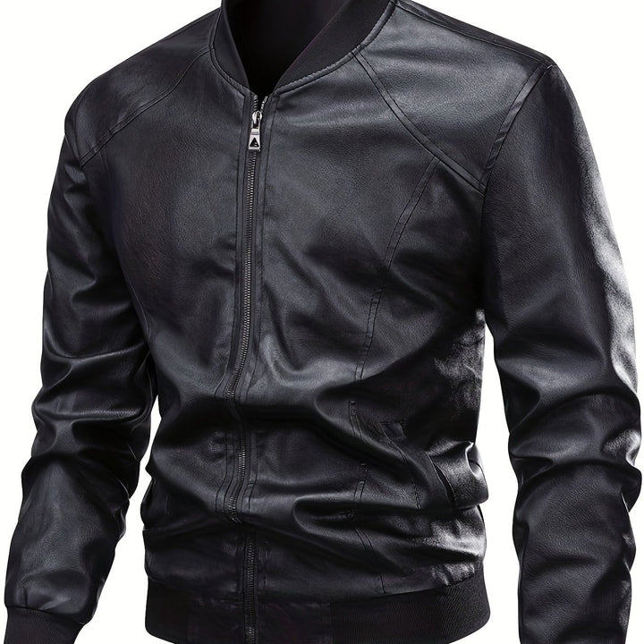 Blake | Refined Zip-Front Bomber Jacket