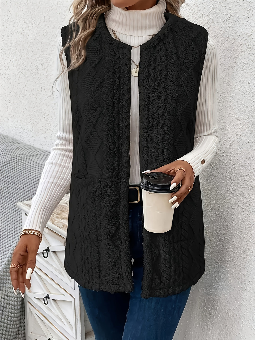 Danica | Cozy Textured Vest