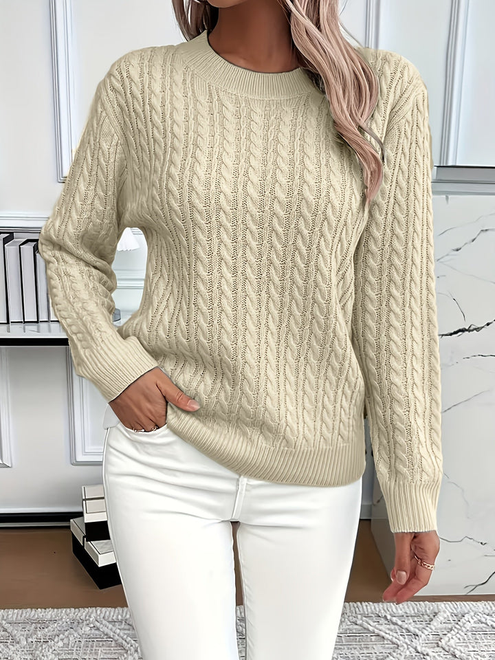 Heather | Cozy Cable-Knit Sweater