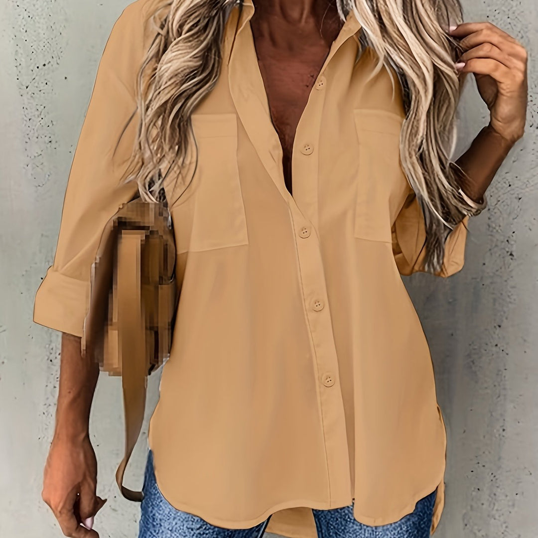 Eleanor | Relaxed Button-Up Shirt