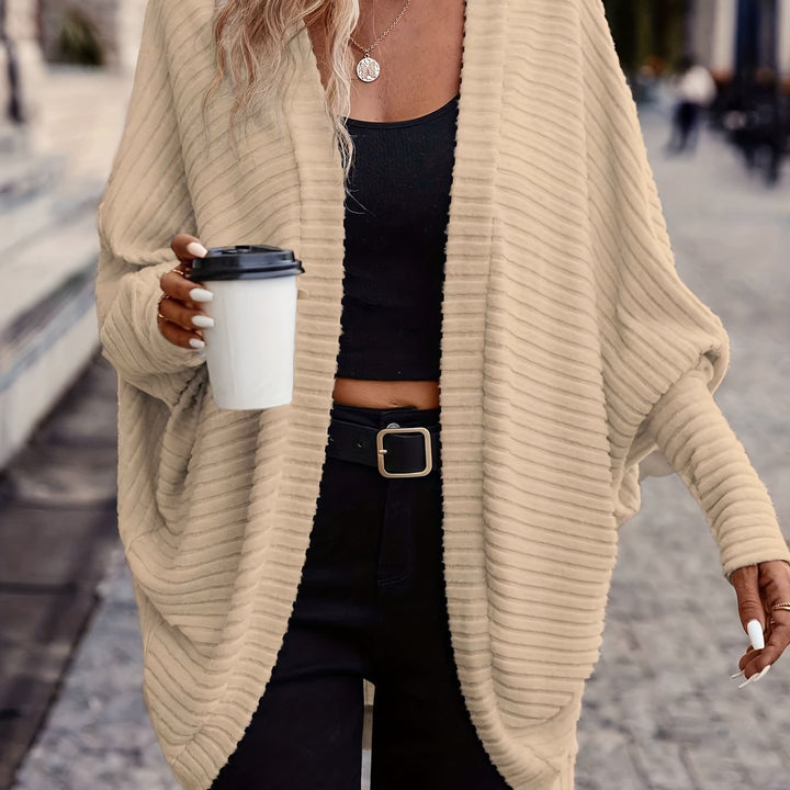Lucille | Relaxed Open-Front Cardigan