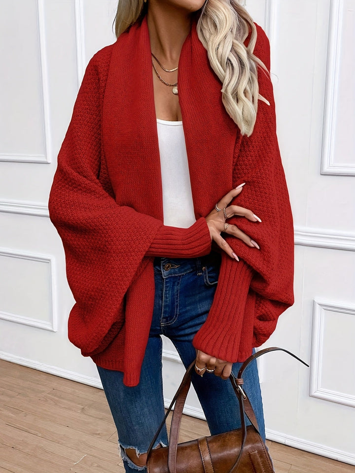 Rosalyn | Draped Shawl-Collar Cardigan