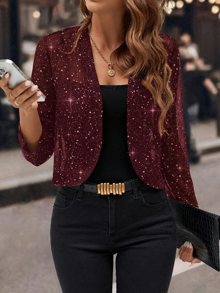 Luciana | Stylish Glitter Sequin Cardigan Jacket