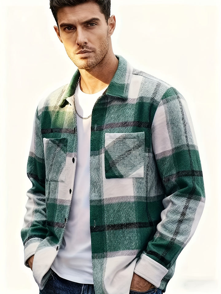 Brooks | Rugged Plaid Overshirt