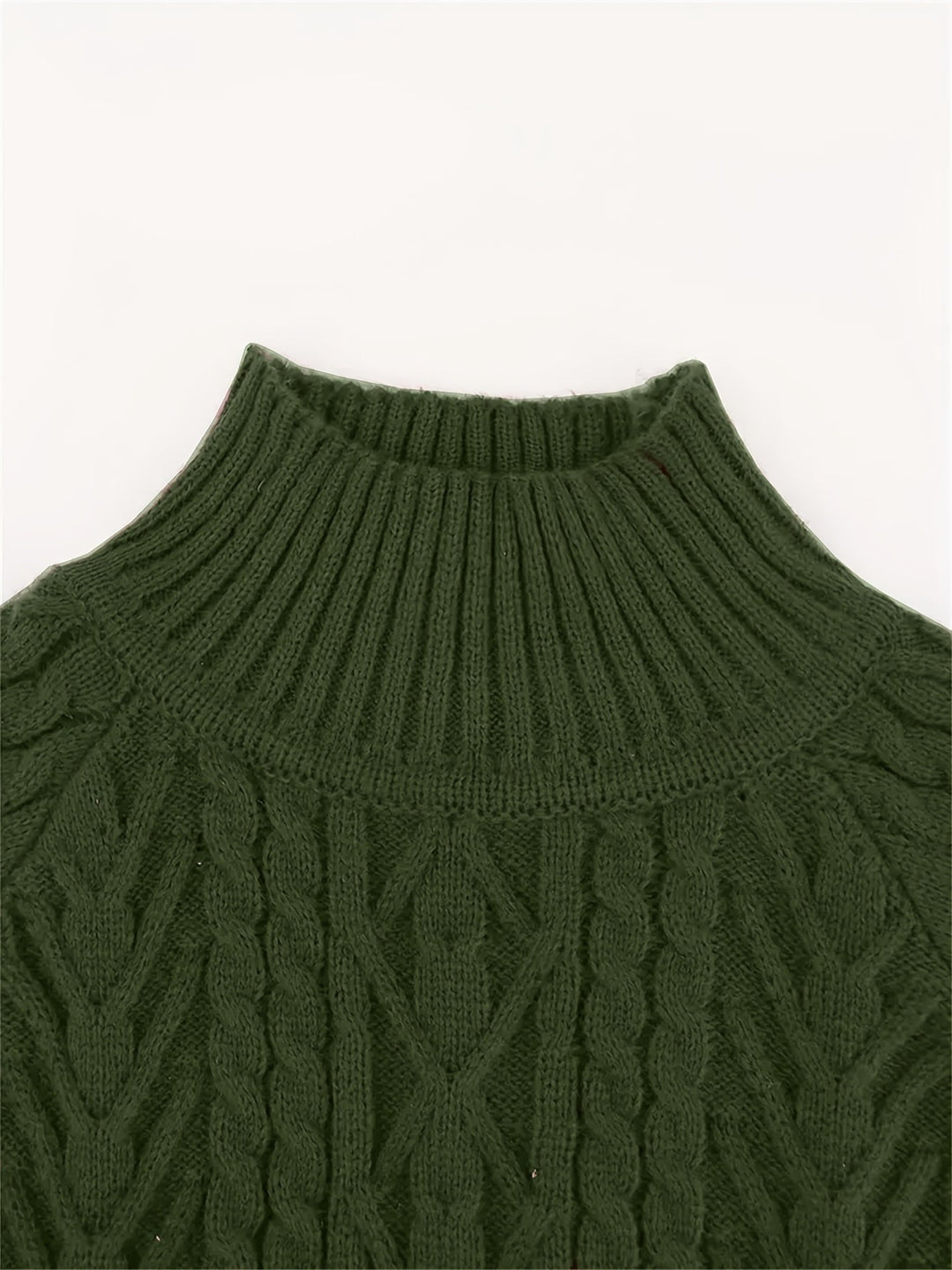 Diane | Textured Half-Collar Sweater