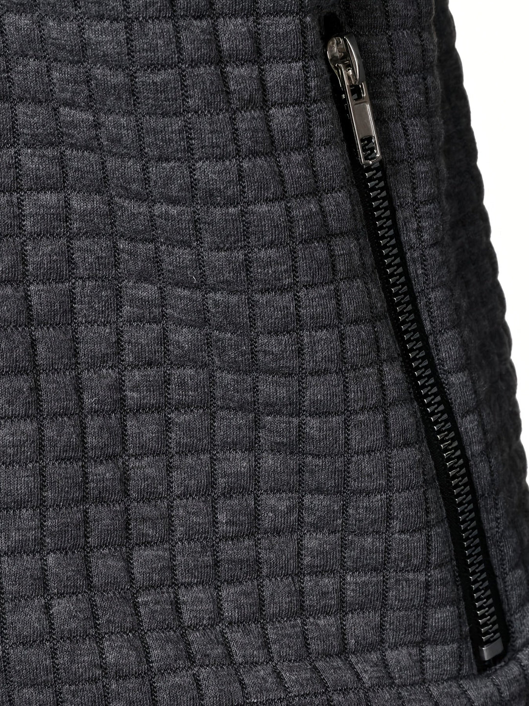 Sullivan | Textured Stand-Collar Zip Jacket