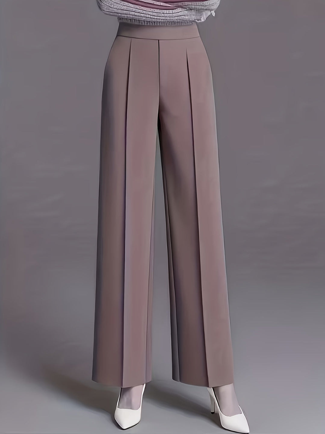 Vivian | High-Waisted Wide-Leg Pants