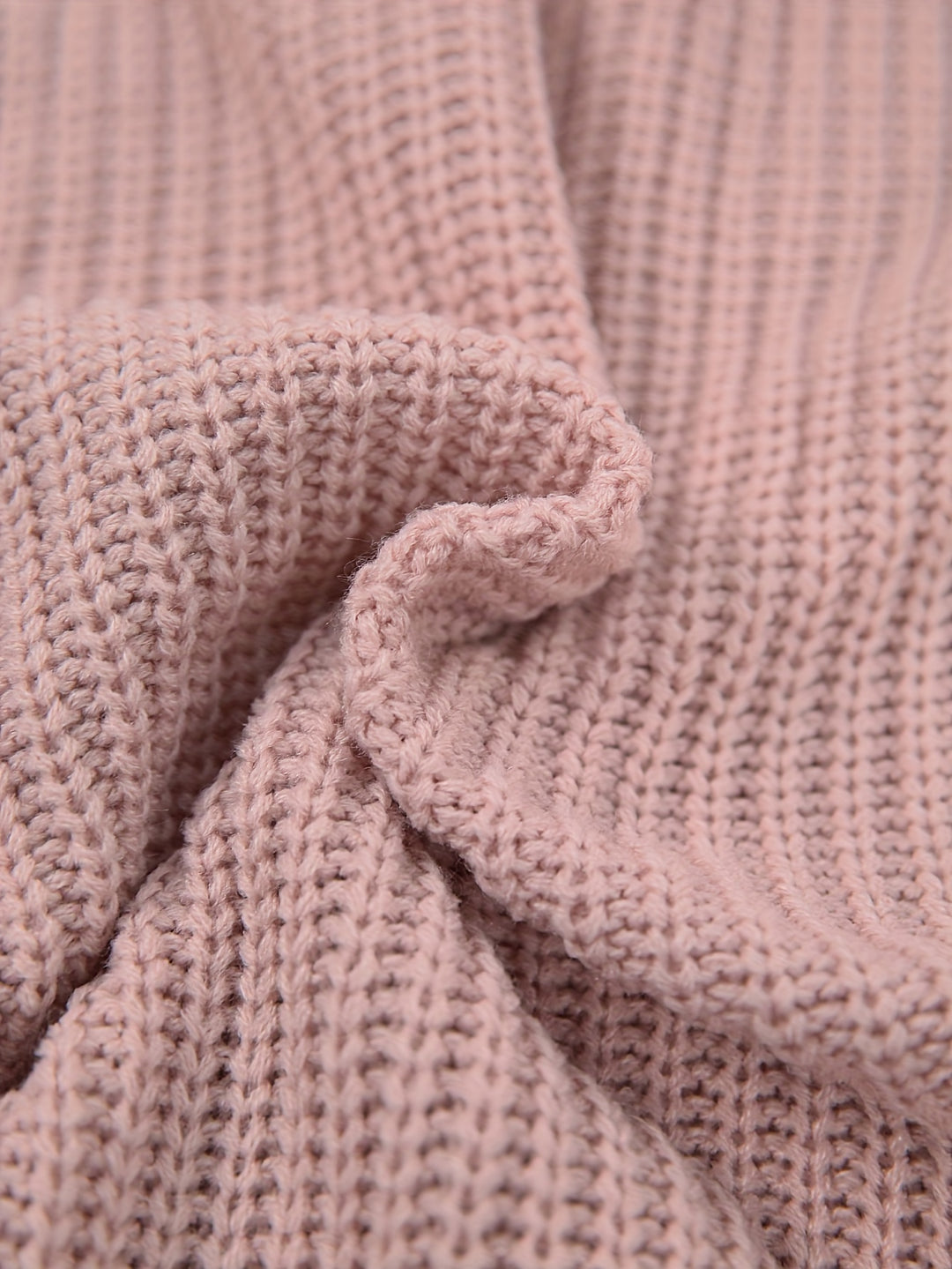 Elaine | Relaxed Half-Turtleneck Sweater Dress
