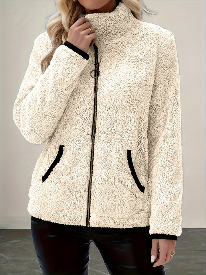 Marion | Cosy Plush Zip-Up Jacket