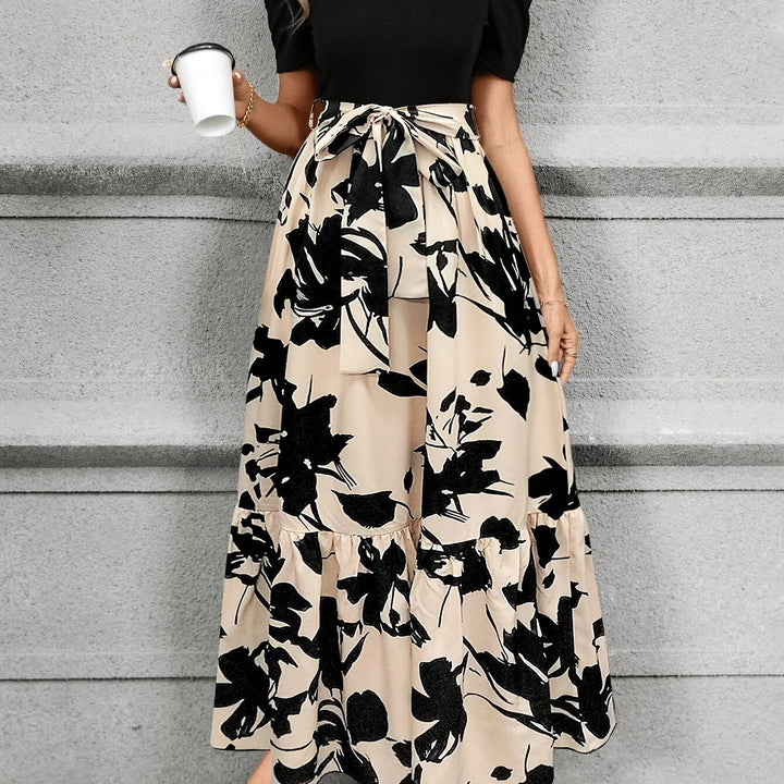 Elena | Floral Print Maxi Dress