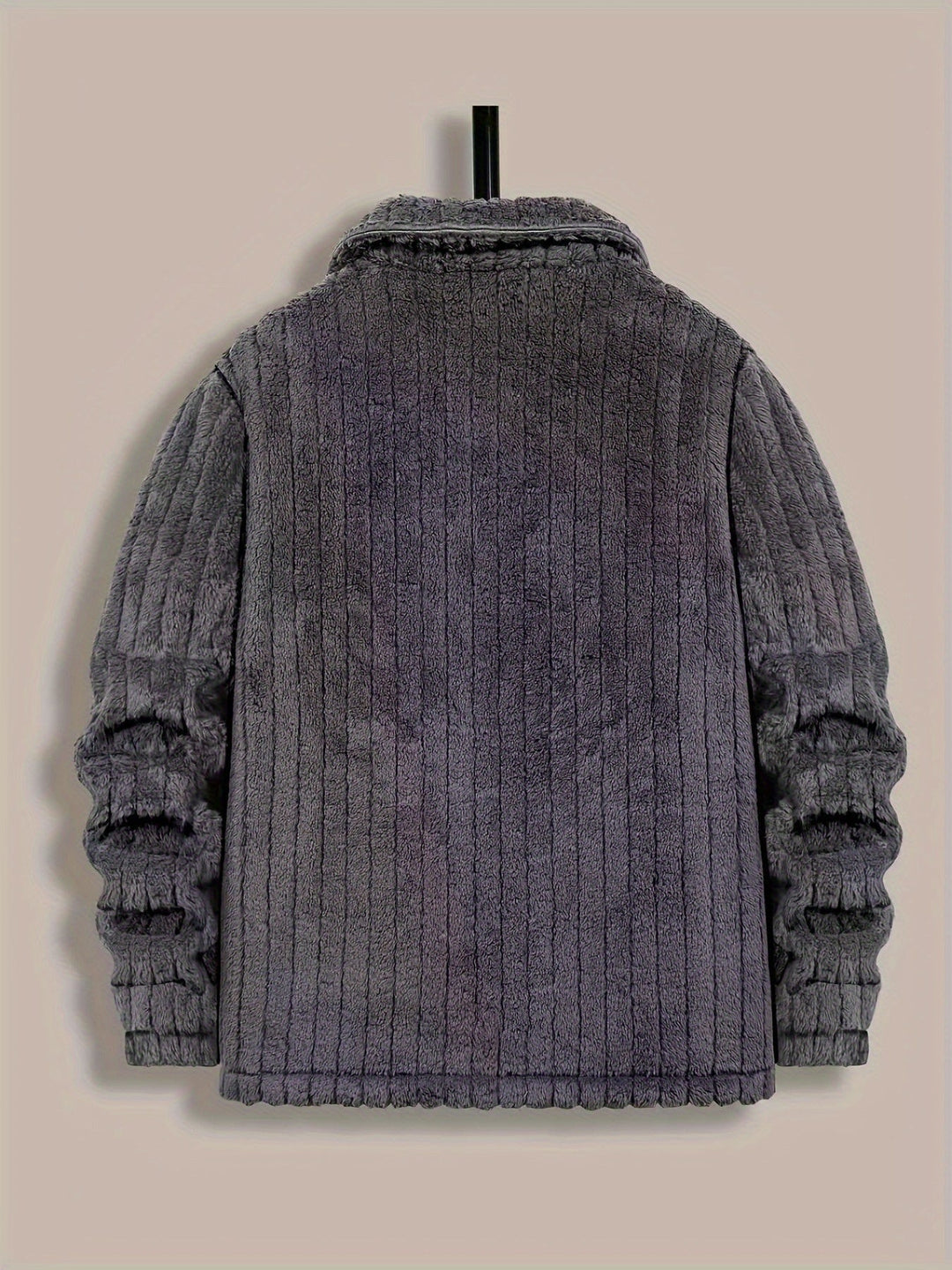 Rhys | Textured Button-Front Jacket