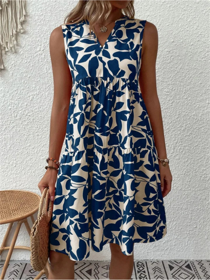 Madison | Romantic Floral A-Line Dress