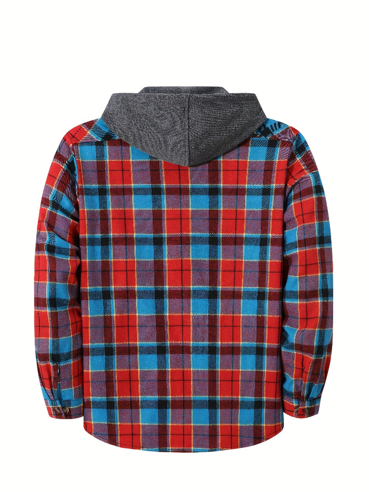 Rory | Rugged Hooded Button-Up Shirt