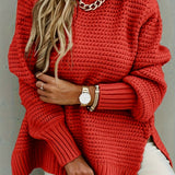 Imogen | High-Neck Textured Sweater