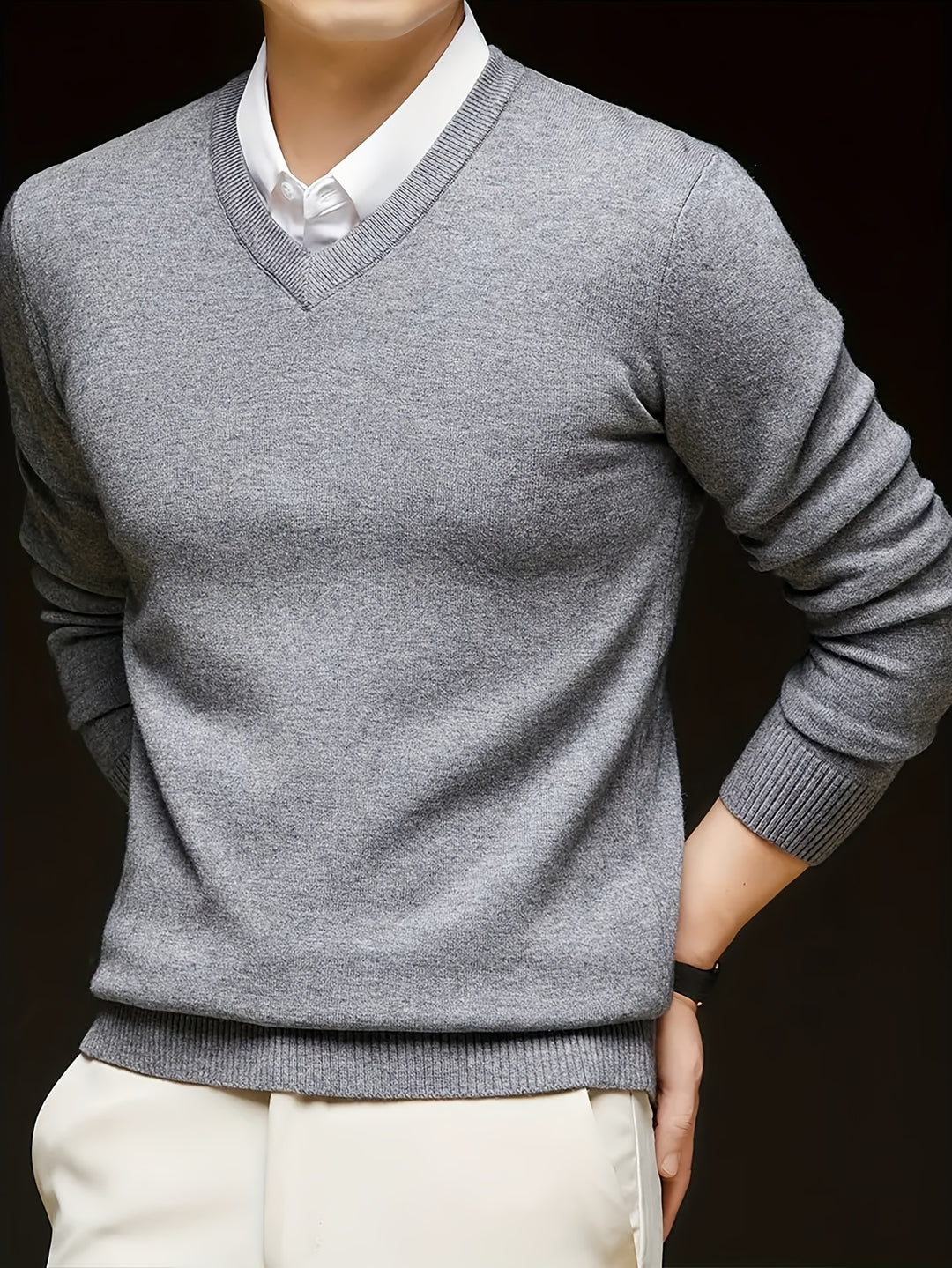 Carter | Refined V-Neck Sweater