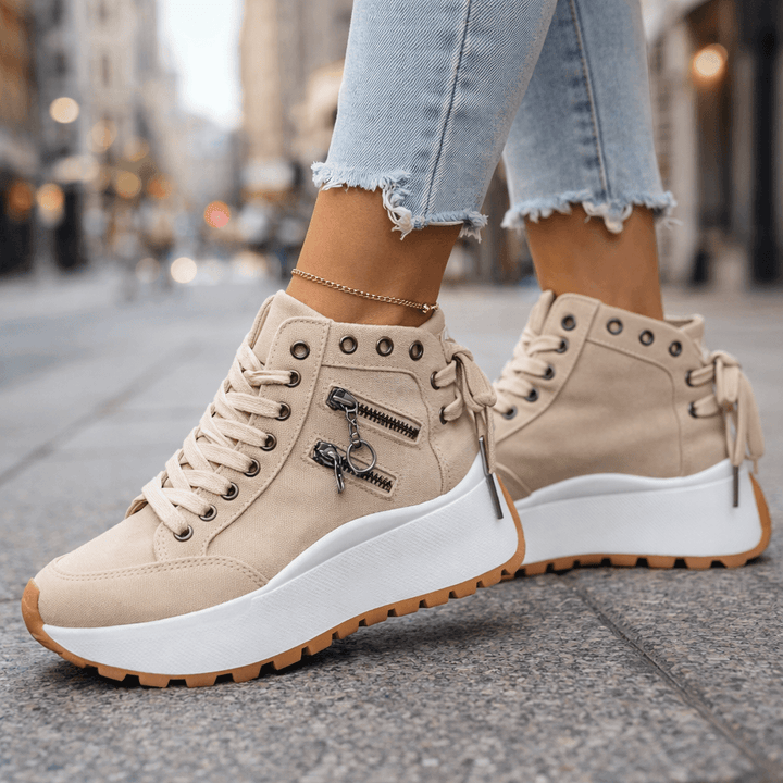 Thea | Premium High Cut Lace Shoes