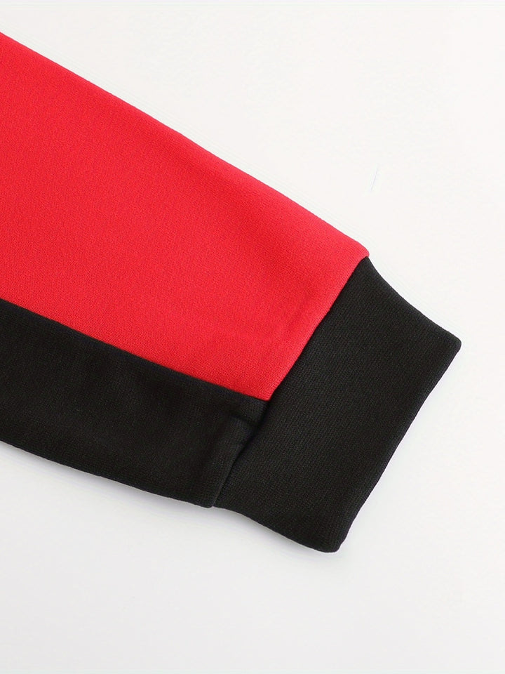Bexley | Colour Block Zip-Up Hooded Jacket
