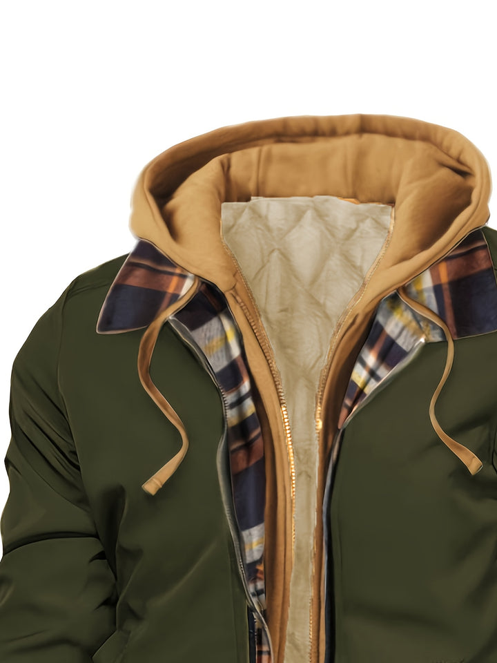 Silas | Hooded Layered Jacket