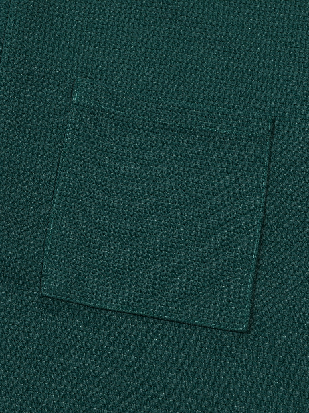 Corbin | Textured Long Sleeve Henley Shirt